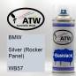 Preview: BMW, Silver (Rocker Panel), WB57: 400ml Sprühdose, von ATW Autoteile West.